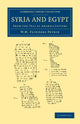 Book cover of: Syria and Egypt. By: W. M. Flinders Petrie