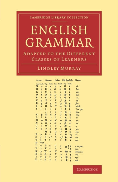 Book cover of: English Grammar. By: Lindley Murray