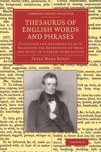 Book cover of: Thesaurus of English Words and Phrases. By: Peter Mark Roget