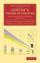 Book cover of: Goethe's Theory of Colours. By: Johann Wolfgang von Goethe