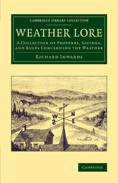 Book cover of: Weather Lore. By: Inwards, Richard