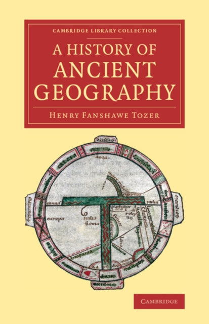 Book cover of: History of Ancient Geography. By: Henry Fanshawe Tozer