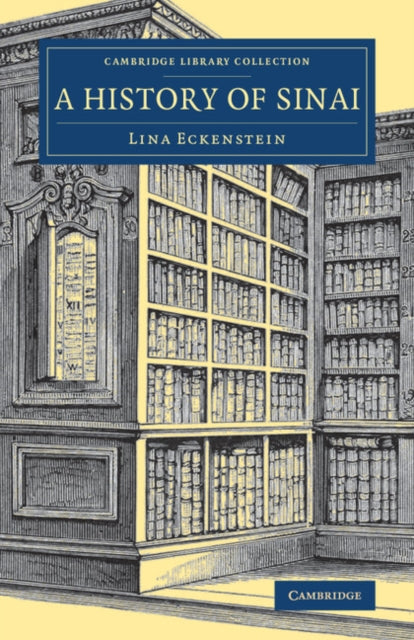 Book cover of: History of Sinai. By: Lina Eckenstein