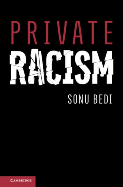Book cover of: Private Racism. By: Sonu Bedi