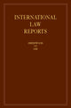 Book cover of: International Law Reports: Volume 170. By: Elihu Lauterpacht