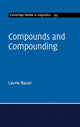 Book cover of: Compounds and Compounding. By: Laurie Bauer