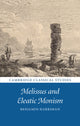 Book cover of: Melissus and Eleatic Monism. By: Benjamin Harriman