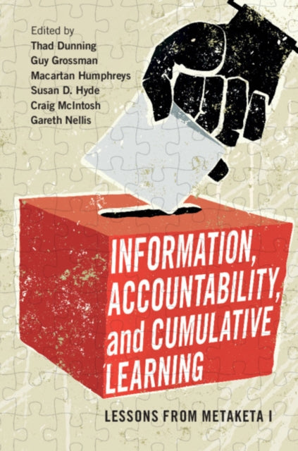 Book cover of: Information, Accountability, and Cumulative Learning. By: Thad Dunning