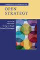 Book cover of: Cambridge Handbook of Open Strategy. By: David Seidl