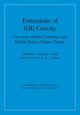 Book cover of: Extensions of f(R) Gravity. By: Tiberiu Harko