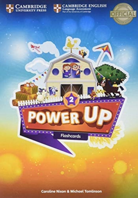 Book cover of: Power Up Level 2 Flashcards (Pack of 180). By: Caroline Nixon