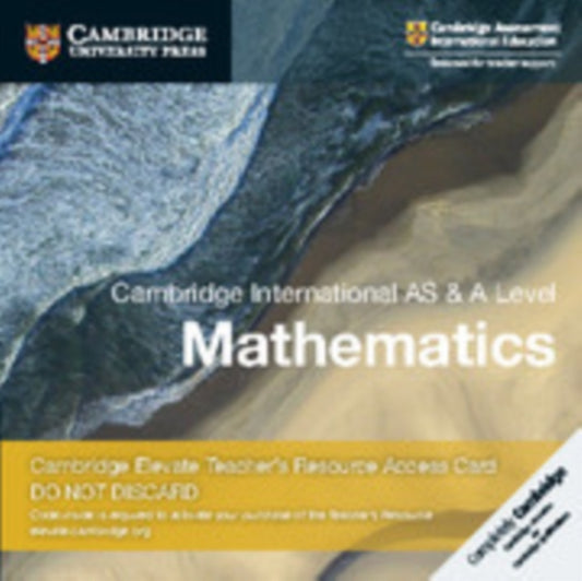 Book cover of: Cambridge International AS & A Level Mathematics Digital Teacher's Resource Access Card. By: Julia Fletcher