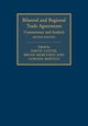 Book cover of: Bilateral and Regional Trade Agreements: Volume 1. By: Simon Lester
