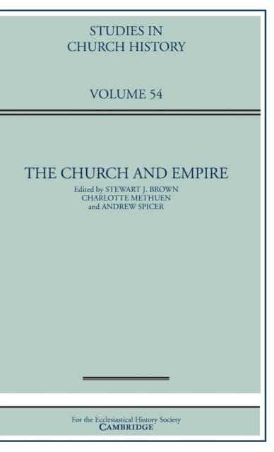 Book cover of: Church and Empire. By: Stewart J. Brown