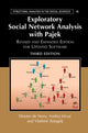 Book cover of: Exploratory Social Network Analysis with Pajek. By: Wouter De Nooy