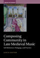 Book cover of: Composing Community in Late Medieval Music. By: Jane D. Hatter
