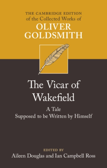 Book cover of: Vicar of Wakefield. By: Oliver Goldsmith