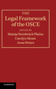 Book cover of: Legal Framework of the OSCE. By: Mateja Steinbrück Platise