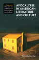 Book cover of: Apocalypse in American Literature and Culture. By: John Hay