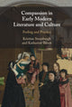 Book cover of: Compassion in Early Modern Literature and Culture. By: Katherine Ibbett