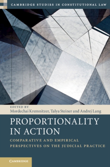 Book cover of: Proportionality in Action. By: Mordechai Kremnitzer