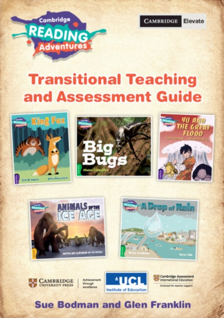 Book cover of: Cambridge Reading Adventures Green to White Bands Transitional Teaching and Assessment Guide with Digital Access. By: Sue Bodman