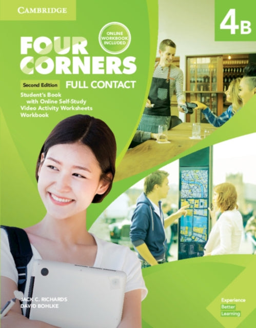 Book cover of: Four Corners Level 4B Super Value Pack (Full Contact with Self-study and Online Workbook). By: Jack C. Richards