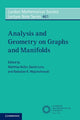 Book cover of: Analysis and Geometry on Graphs and Manifolds. By: Matthias Keller
