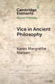 Book cover of: Vice in Ancient Philosophy