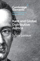 Book cover of: Kant and Global Distributive Justice. By: Sylvie Loriaux