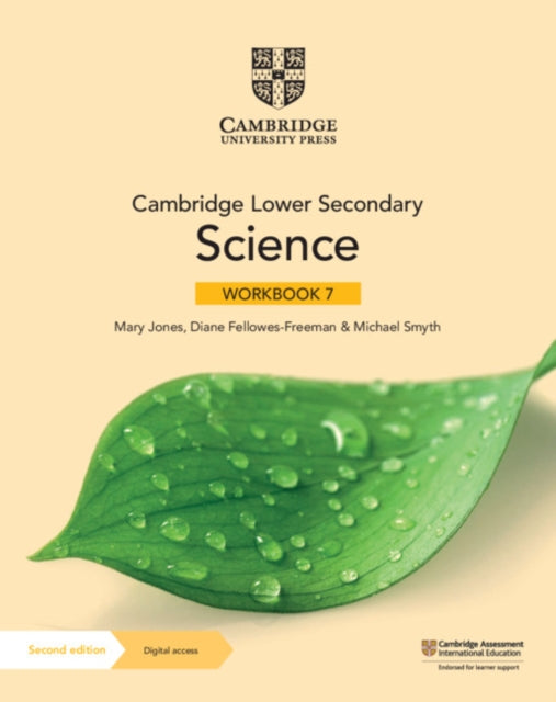 Cambridge Lower Secondary Science Workbook 7 with Digital Access (1 Year) 9781108742818 Mary Jones