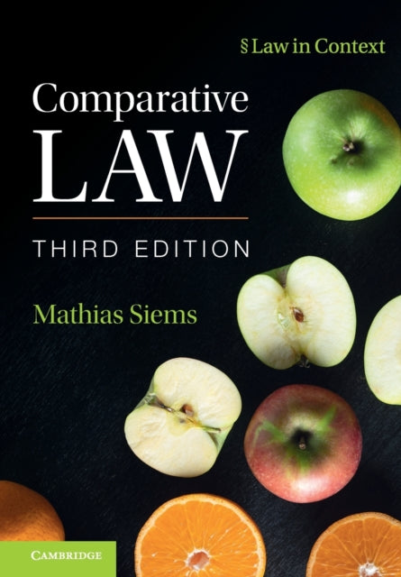 Book cover of: Comparative Law. By: Mathias Siems