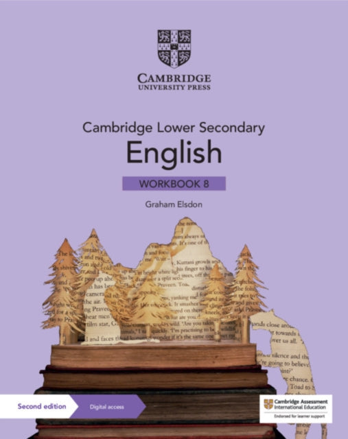 Book cover of: Cambridge Lower Secondary English Workbook 8 with Digital Access (1 Year). By: Graham Elsdon