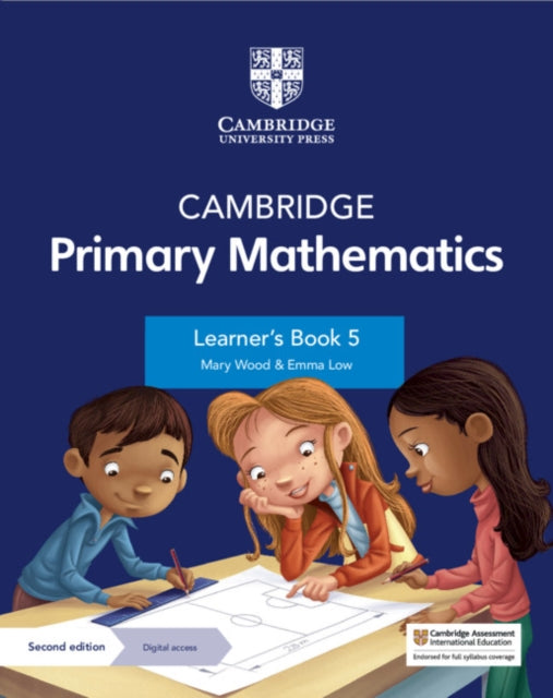 Book cover of: Cambridge Primary Mathematics Learner's Book 5 with Digital Access (1 Year). By: Mary Wood