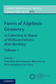 Book cover of: Facets of Algebraic Geometry: Volume 1. By: Paolo Aluffi