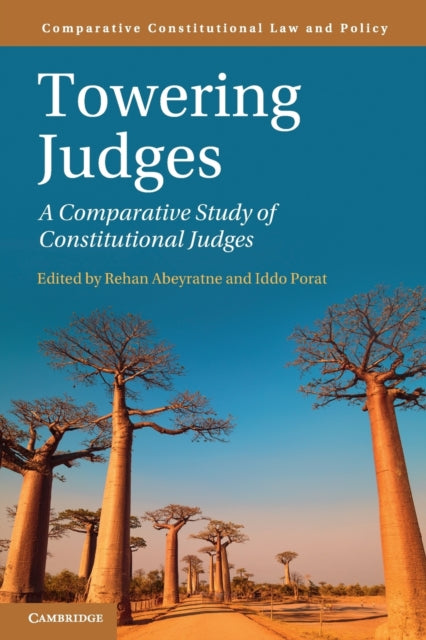Book cover of: Towering Judges. By: Rehan Abeyratne