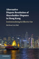 Book cover of: Alternative Dispute Resolution of Shareholder Disputes in Hong Kong. By: Ida Kwan Lun Mak