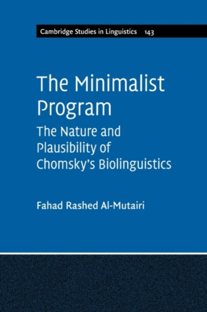 Book cover of: Minimalist Program. By: Fahad Rashed Al-Mutairi