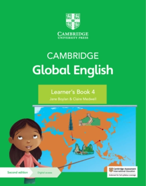 Cambridge Global English Learner's Book 4 with Digital Access (1 Year), for Cambridge Primary English as a Second Language 9781108810821 Jane Boylan