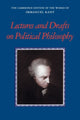 Book cover of: Kant: Lectures and Drafts on Political Philosophy. By: Frederick Rauscher