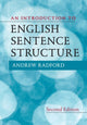 Book cover of: Introduction to English Sentence Structure. By: Andrew Radford