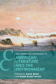 Book cover of: Cambridge Companion to American Literature and the Environment. By: Sarah Ensor