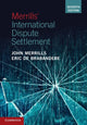 Book cover of: Merrills' International Dispute Settlement. By: John Merrills