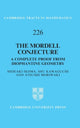 Book cover of: Mordell Conjecture. By: Atsushi Moriwaki