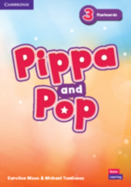 Book cover of: Pippa and Pop Level 3 Flashcards British English. By: Caroline Nixon