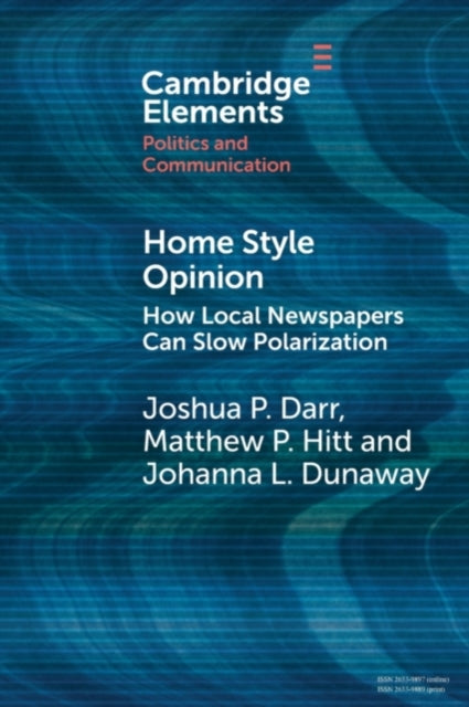 Book cover of: Home Style Opinion. By: Joshua P. Darr
