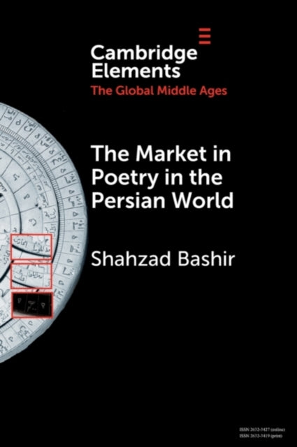 Book cover of: Market in Poetry in the Persian World. By: Shahzad Bashir