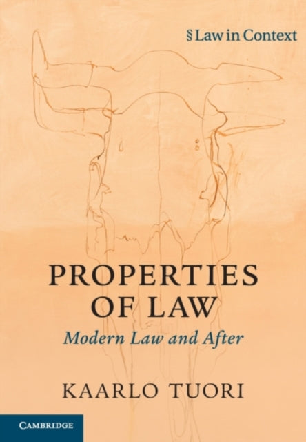 Book cover of: Properties of Law. By: Kaarlo Tuori