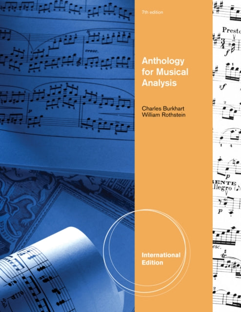 Book cover of: Anthology for Musical Analysis, International Edition. By: William Rothstein
