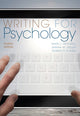 Book cover of: Writing for Psychology. By: Mark L. Mitchell